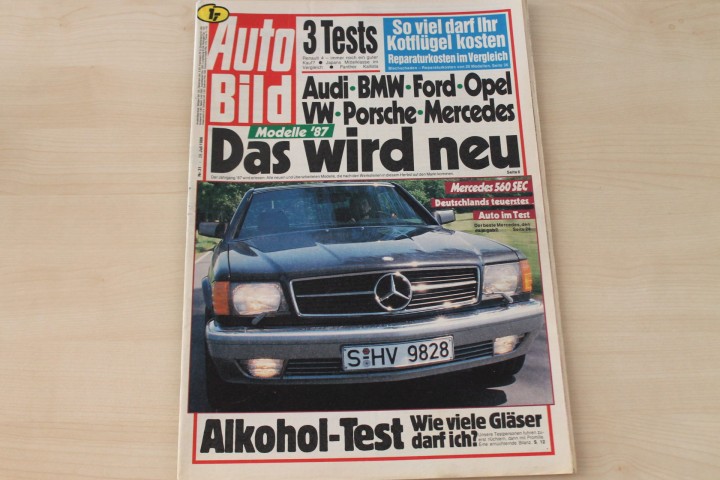 Deckblatt Auto Bild (31/1986)